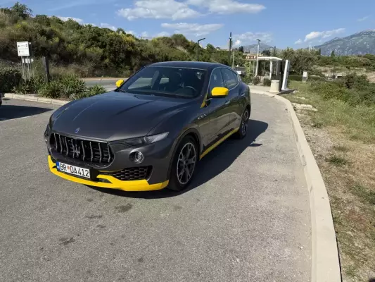 Maserati Levante for rent in Montenegro