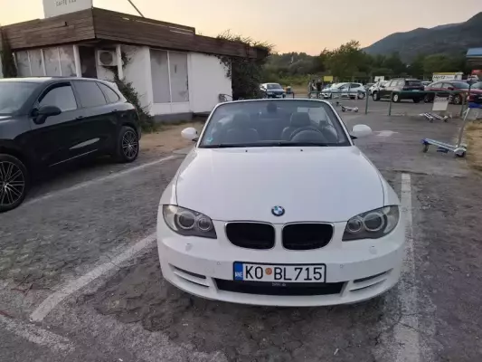 BMW 118d for rent in Budva