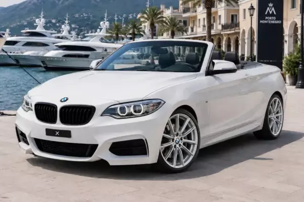 BMW 220i for rent in Montenegro