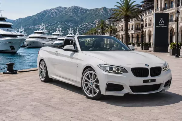 BMW 220i for rent in Budva