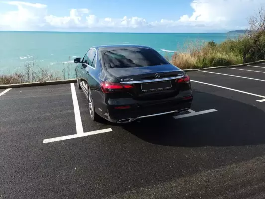 Mercedes E 220 for rent in Bijela