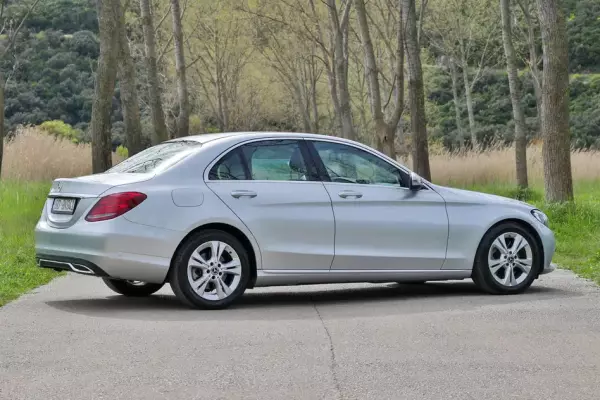 Mercedes C 300h for rent in Montenegro