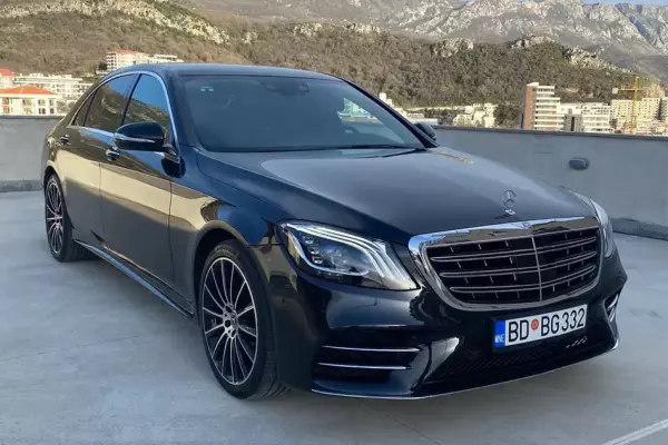 Mercedes S350 for rent in Montenegro