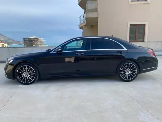 Mercedes S350 for rent in Montenegro