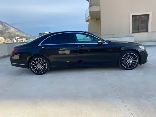 Mercedes S350 for rent in Montenegro