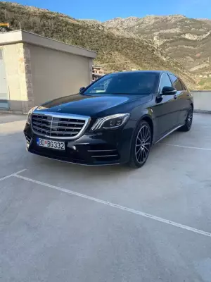 Mercedes S350 for rent in Montenegro