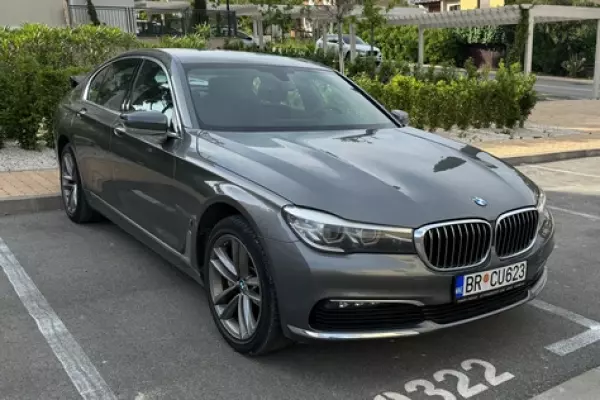 BMW 740e for rent in Montenegro