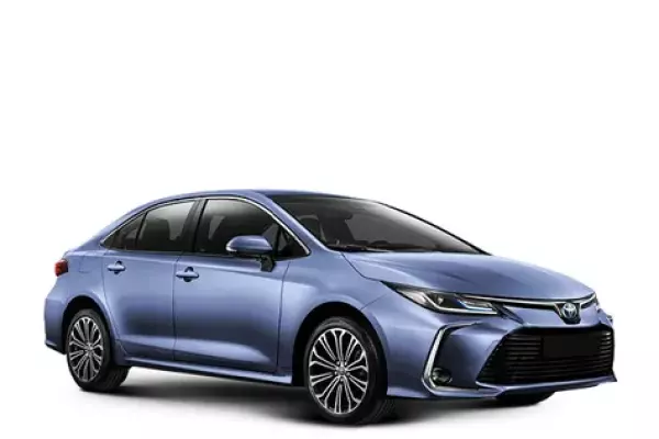 Toyota Corolla for rent in Montenegro