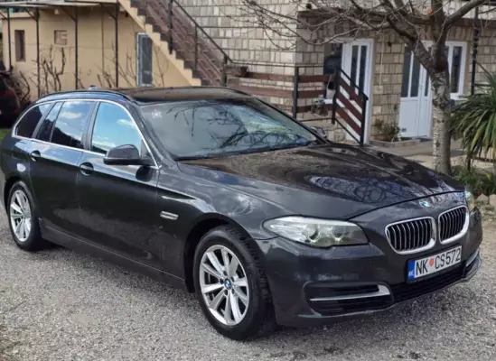 BMW 520i for rent in Montenegro