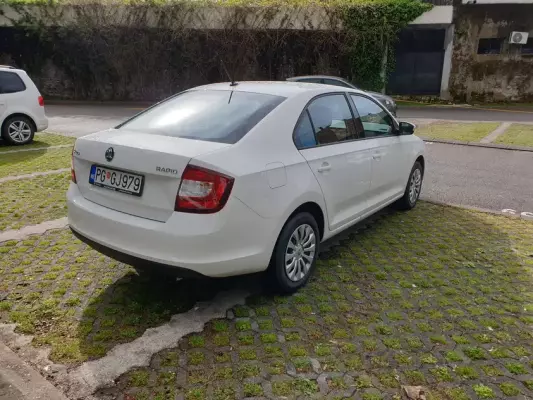 Skoda Rapid for rent in Montenegro