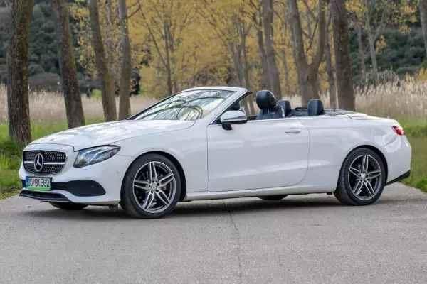 Mercedes E200 for rent in Montenegro