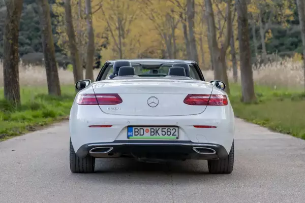 Mercedes E200 for rent in Kotor