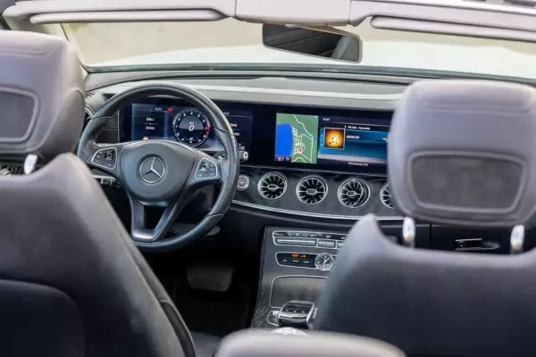 Mercedes E200 for rent in Kotor