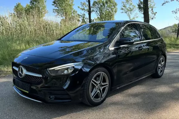 Mercedes B200 for rent in Lustica Bay