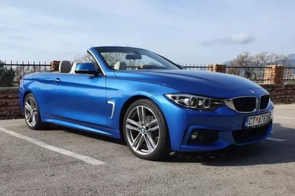 BMW 420i for rent in Montenegro