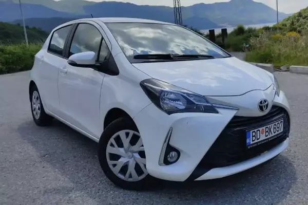 Toyota Yaris for rent in Montenegro
