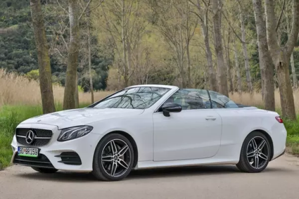 Mercedes E200 for rent in Bar