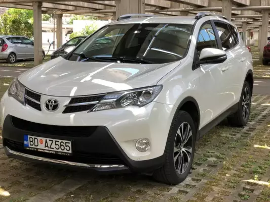 Toyota RAV4 for rent in Lustica Bay