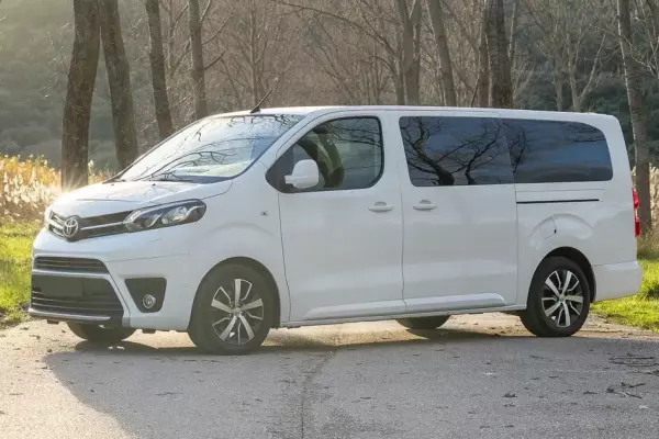 Toyota Proace Verso for rent in Montenegro