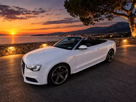 Audi A5 for rent in Bijela