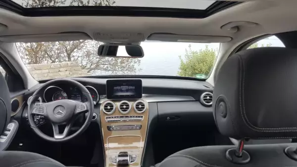 Mercedes C 220 for rent in Montenegro