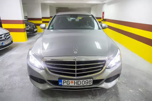 Mercedes C 220 for rent in Montenegro
