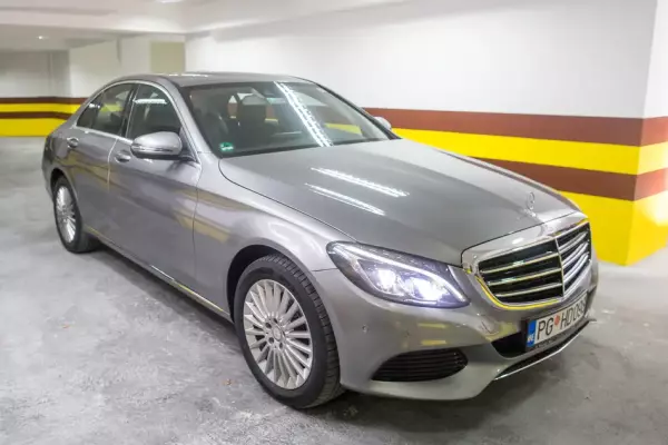 Mercedes C 220 for rent in Montenegro