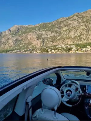 Fiat 500C for rent in Bijela