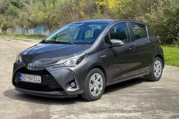 Toyota Yaris for rent in Montenegro