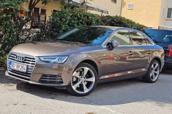 Audi A4 for rent in Montenegro