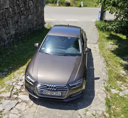 Audi A4 for rent in Montenegro
