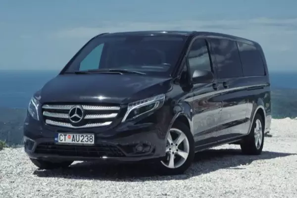 Mercedes Vito Tourer for rent in Montenegro