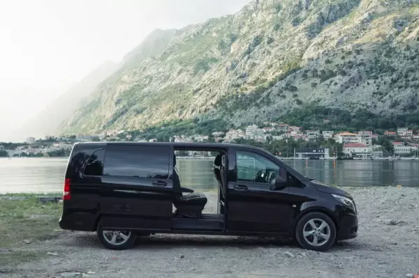 Mercedes Vito Tourer for rent in Budva