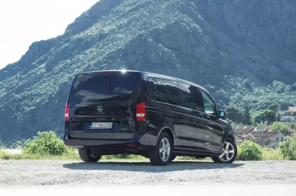 Mercedes Vito Tourer for rent in Budva
