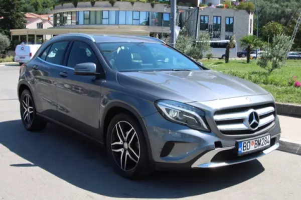 Mercedes GLA 200 for rent in Montenegro