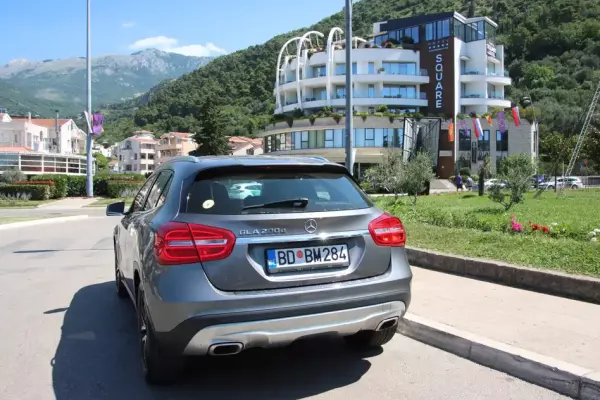 Mercedes GLA 200 for rent in Podgorica