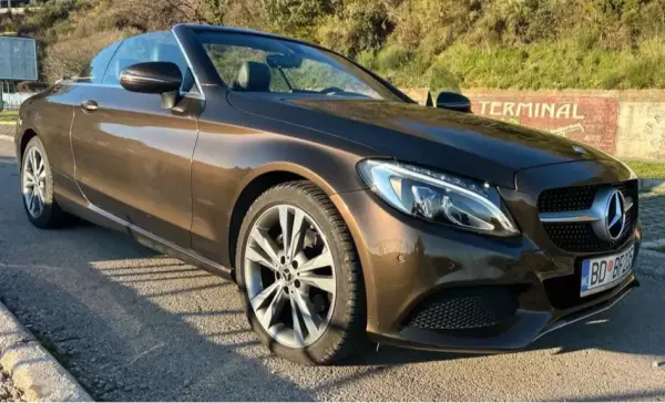 Mercedes C200 for rent in Budva