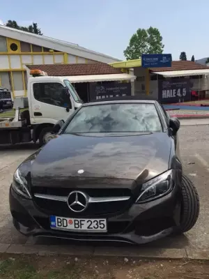 Mercedes C200 for rent in Budva