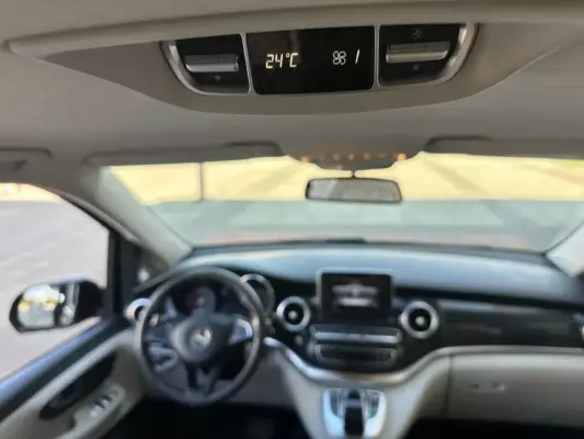 Mercedes V200 for rent in Montenegro
