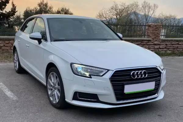 Audi A3 for rent in Montenegro