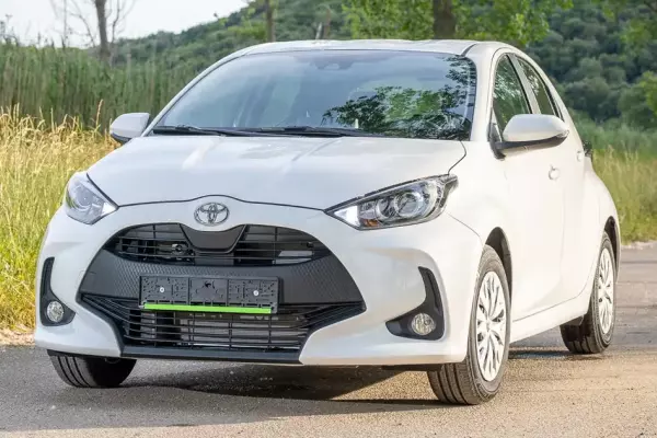 Toyota Yaris for rent in Montenegro