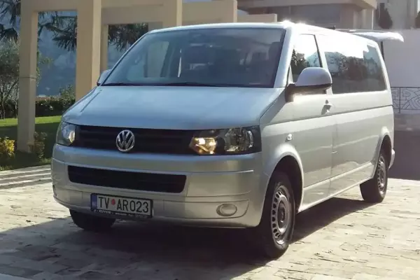 Volkswagen Transporter for rent in Montenegro