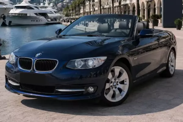 BMW 320i for rent in Montenegro
