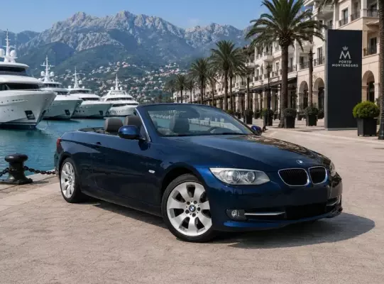 BMW 320i for rent in Podgorica