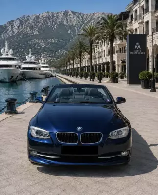 BMW 320i for rent in Podgorica