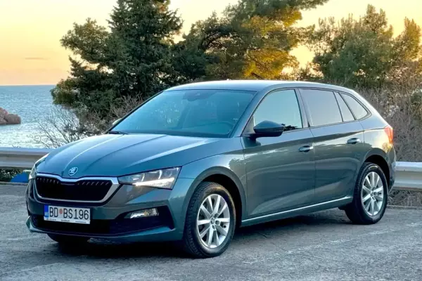 Skoda Scala for rent in Lustica Bay