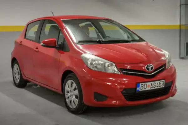 Toyota Yaris for rent in Montenegro
