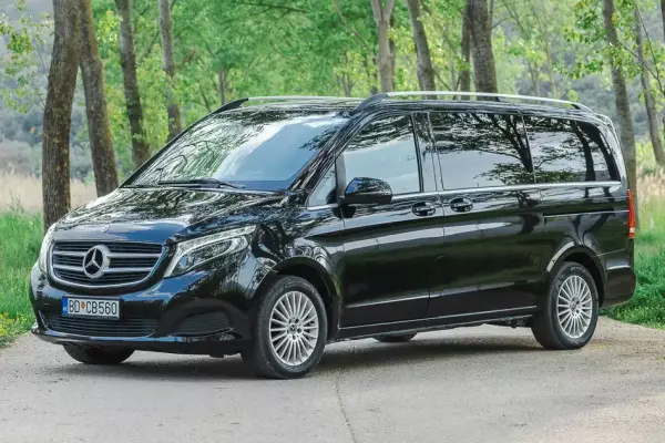 Mercedes V250 for rent in Montenegro