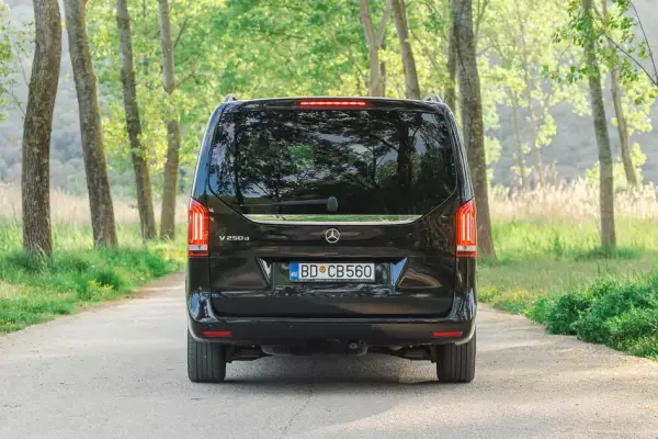 Mercedes V250 for rent in Montenegro