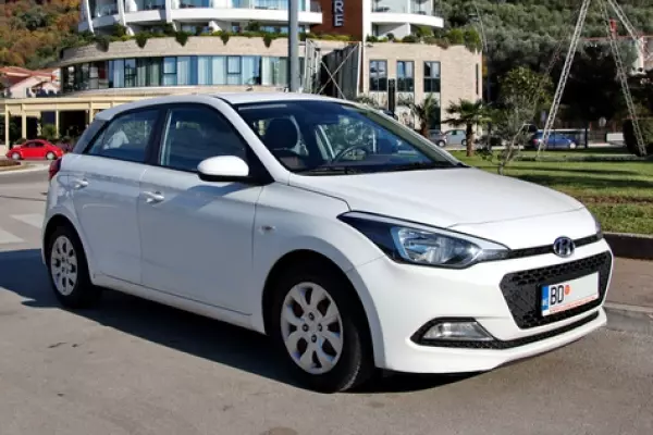 Hyundai i20 for rent in Podgorica